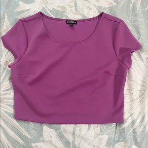 Crop top and pencil skirt matching set